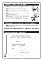 Preview for 4 page of Clarke 6462031 Operating & Maintenance Instructions