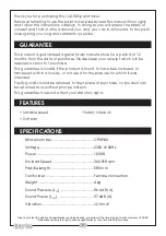 Preview for 2 page of Clarke 6462032 Operating & Maintenance Instructions