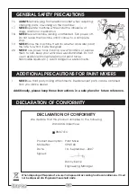 Preview for 4 page of Clarke 6462032 Operating & Maintenance Instructions