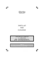 Предварительный просмотр 11 страницы Clarke 6462125 Operating & Maintenance Instructions