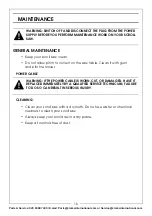 Предварительный просмотр 16 страницы Clarke 6462153 Operation & Maintenance Instructions Manual