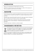 Preview for 2 page of Clarke 6462199 Operation & Maintenance Instructions Manual