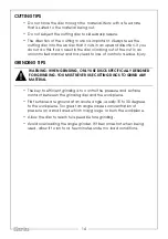 Preview for 14 page of Clarke 6470098 Operation & Maintenance Instructions Manual