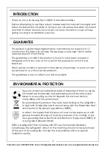 Preview for 2 page of Clarke 6470687 Operation & Maintenance Instructions Manual