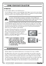 Предварительный просмотр 11 страницы Clarke 6471150 Operating & Maintenance Instructions