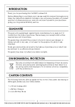 Preview for 2 page of Clarke 6479531 Operation & Maintenance Instructions Manual