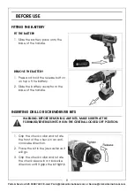 Preview for 8 page of Clarke 6479531 Operation & Maintenance Instructions Manual