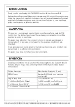 Preview for 2 page of Clarke 6480215 Operation & Maintenance Instructions Manual