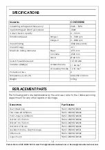 Preview for 14 page of Clarke 6480215 Operation & Maintenance Instructions Manual