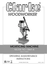 Preview for 1 page of Clarke 6500015 Operating & Maintenance Instructions