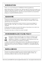 Preview for 2 page of Clarke 6500015 Operating & Maintenance Instructions