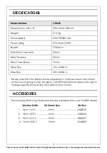 Preview for 3 page of Clarke 6500015 Operating & Maintenance Instructions