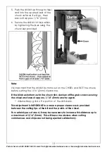 Preview for 13 page of Clarke 6500015 Operating & Maintenance Instructions