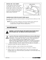 Предварительный просмотр 14 страницы Clarke 6500413 Operation & Maintenance Instructions Manual