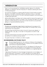 Preview for 2 page of Clarke 6500421 Operation & Maintenance Instructions Manual