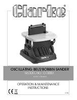 Clarke 6500460 Operation & Maintenance Instructions Manual предпросмотр