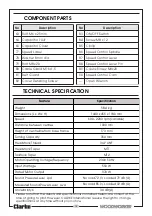 Preview for 18 page of Clarke 6500682 Operating & Maintenance Instructions