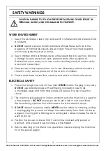 Preview for 3 page of Clarke 6501661 Operation & Maintenance Instructions Manual