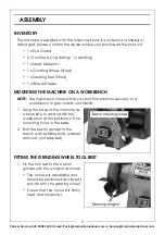 Preview for 9 page of Clarke 6502130 Operating & Maintenance Instructions