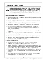 Preview for 3 page of Clarke 6505512 Operation & Maintenance Instructions Manual