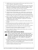 Preview for 4 page of Clarke 6505512 Operation & Maintenance Instructions Manual