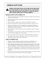 Preview for 3 page of Clarke 6505522 Operation & Maintenance Instructions Manual