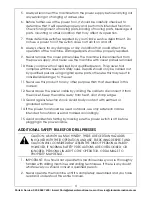 Preview for 4 page of Clarke 6505522 Operation & Maintenance Instructions Manual