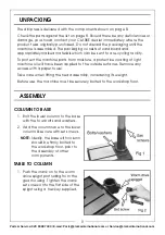 Предварительный просмотр 9 страницы Clarke 6505592 Operation & Maintenance Instructions Manual