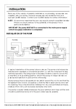 Preview for 5 page of Clarke 7175031 Operation & Maintenance Instructions Manual