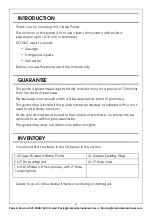 Preview for 2 page of Clarke 7230170 Operation & Maintenance Instructions Manual