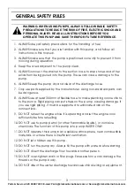 Preview for 3 page of Clarke 7230170 Operation & Maintenance Instructions Manual