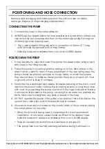 Preview for 8 page of Clarke 7230292 Operation & Maintenance Instructions Manual