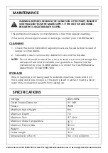 Preview for 7 page of Clarke 7230696 Operation & Maintenance Instructions Manual