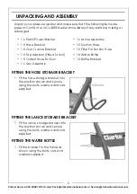 Предварительный просмотр 6 страницы Clarke 7320202 Operation & Maintenance Instructions Manual