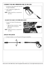 Предварительный просмотр 8 страницы Clarke 7320202 Operation & Maintenance Instructions Manual