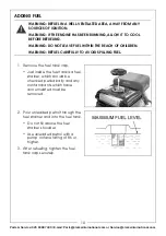 Предварительный просмотр 10 страницы Clarke 7320202 Operation & Maintenance Instructions Manual