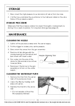 Предварительный просмотр 18 страницы Clarke 7320212 Operation & Maintenance Instructions Manual