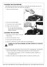 Предварительный просмотр 19 страницы Clarke 7320212 Operation & Maintenance Instructions Manual