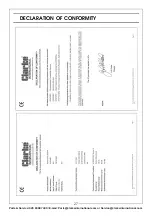 Preview for 27 page of Clarke 7330362 Operation & Maintenance Instructions Manual