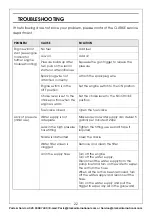 Preview for 22 page of Clarke 7330366 Operation & Maintenance Instructions Manual