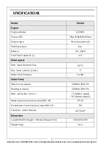 Preview for 5 page of Clarke 7330375 Operation & Maintenance Instructions Manual