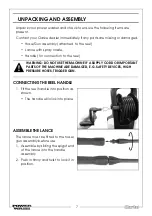 Предварительный просмотр 7 страницы Clarke 7333220 Operation & Maintenance Instructions Manual