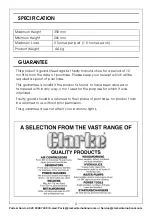 Preview for 4 page of Clarke 7600010 Instructions