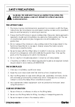 Preview for 3 page of Clarke 7610148 Operation & Maintenance Instructions Manual