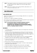 Preview for 7 page of Clarke 7610148 Operation & Maintenance Instructions Manual