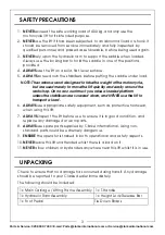 Preview for 3 page of Clarke 7610191 Operation & Maintenance Instructions Manual