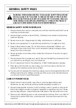 Preview for 4 page of Clarke 7610860 Operation & Maintenance Instructions Manual