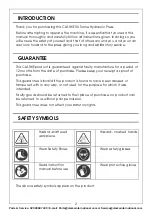 Preview for 2 page of Clarke 7615201 Operation & Maintenance Instructions Manual