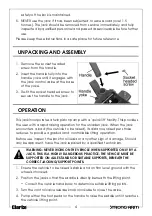 Preview for 4 page of Clarke 7623075 Operation & Maintenance Instructions Manual