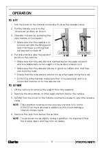 Preview for 8 page of Clarke 7623085 Operation & Maintenance Instructions Manual